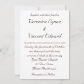  romantiek met Bijbelvers Trouwen Kaart (Achterkant)