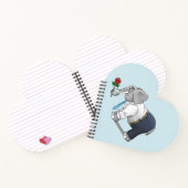 Romantiek met een Olifant Notitieboek (Binnen)
