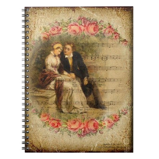 romantiek notitieboek (Voorkant)