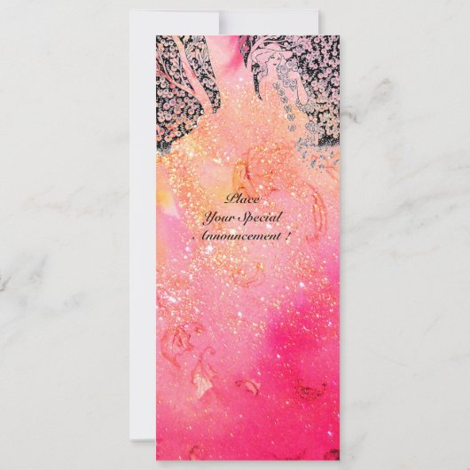 ROMANTIEK/ ROMANTISCHE MINNAARS IN ROZE FUCHSIA GL KAART (Achterkant)