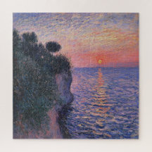 Romantieke Huisdecoratie Zonsondergang Canvasprint