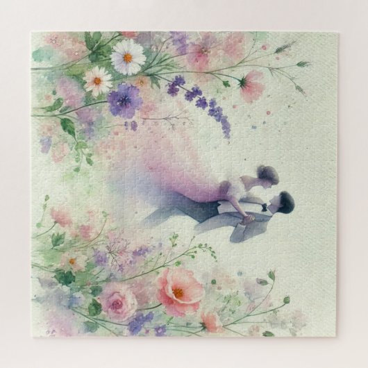 Romantik Wedding 1 Legpuzzel (Horizontaal)