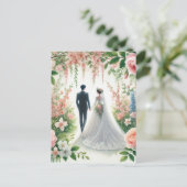 Romantik Wedding 5 Briefkaart (Staand voorkant)