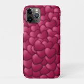 Romantisch 3D rood hartjes patroon-32322 Case-Mate iPhone Case (Achterkant)