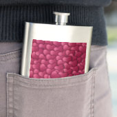 Romantisch 3D rood hartjes patroon-32322 Flacon (Voorbeeld)