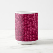 Romantisch 3D rood hartjes patroon-32322 Koffiemok (Center)