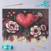 Romantisch Abstract Gotisch Tissuepapier (Craft)