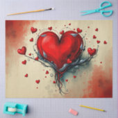 Romantisch Abstract gotisch weefselpapier Tissuepapier (Craft)