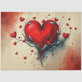 Romantisch Abstract gotisch weefselpapier Tissuepapier