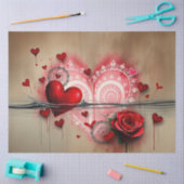 Romantisch Abstract gotisch weefselpapier Tissuepapier (Craft)