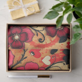 Romantisch Abstract gotisch weefselpapier Tissuepapier (Geschenk)