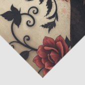 Romantisch Abstract gotisch weefselpapier Tissuepapier (Detail)