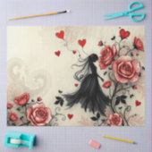 Romantisch Abstract gotisch weefselpapier Tissuepapier (Craft)