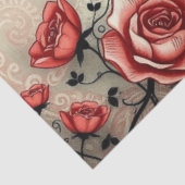 Romantisch Abstract gotisch weefselpapier Tissuepapier (Detail)