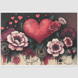 Romantisch Abstract gotisch weefselpapier Tissuepapier