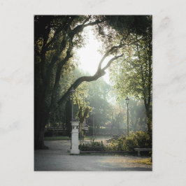 Romantisch Academisch Park Uitzicht, Rome Briefkaart