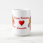 Romantisch alternatief gothic steampunk Valentijns Mok (Center)