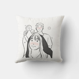 Romantisch anime paar kussen - Schattige liefdesge