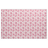Romantisch Antiek Roos-Roze op Wit Stof (Fat Quarter)