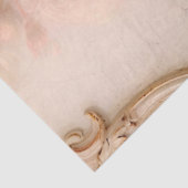 Romantisch Antiek Roze en Goud Design Series 3 Tissuepapier (Detail)