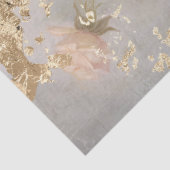 Romantisch Antiek Roze en Goud Design Series 7 Tissuepapier (Detail)