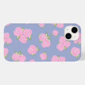 Romantisch antiek rozenontwerp Case-Mate iPhone case (Achterkant (horizontaal))