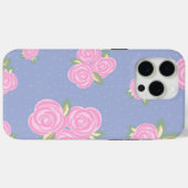 Romantisch antiek rozenontwerp Case-Mate iPhone case (Achterkant (horizontaal))