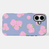 Romantisch antiek rozenontwerp Case-Mate iPhone case (Achterkant (horizontaal))