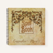 Romantisch, , Antiek spreuk boek (Voorkant)