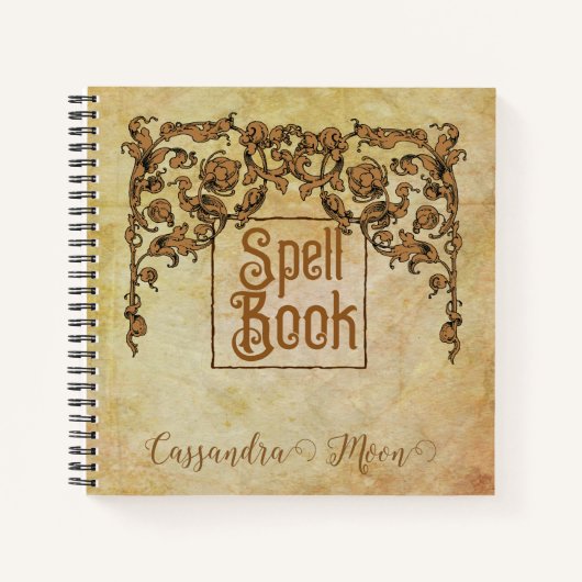 Romantisch, , Antiek spreuk boek (Voorkant)