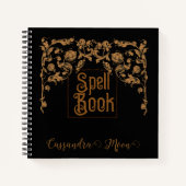 Romantisch, , Antiek spreuk boek (Voorkant)