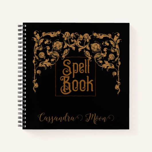 Romantisch, , Antiek spreuk boek (Voorkant)