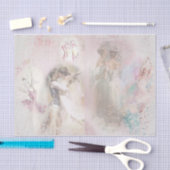Romantisch Ballerina Ontwerp Serie 7 Tissuepapier (Craft)