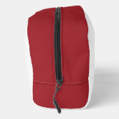 Romantisch "Be Mine" Quote Donkerrood Hart Boheems Toilettasje (Rechts)