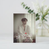 Romantisch 'Be Mine' Valentijnsontwerp Briefkaart (Staand voorkant)
