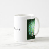 Romantisch Beer en Bunny Couple Love Aangepaste na Koffiemok (Voorkant rechts)