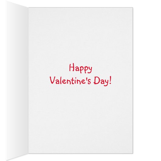 Romantisch Beer Valentijn (Binnen (Rechts))