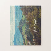 Romantisch berglandschap legpuzzel (Verticaal)