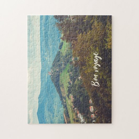 Romantisch berglandschap legpuzzel (Verticaal)