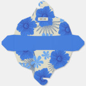 Romantisch Blauw Bloemen Huwelijk Bedankdoosjes (Ongevouwen)