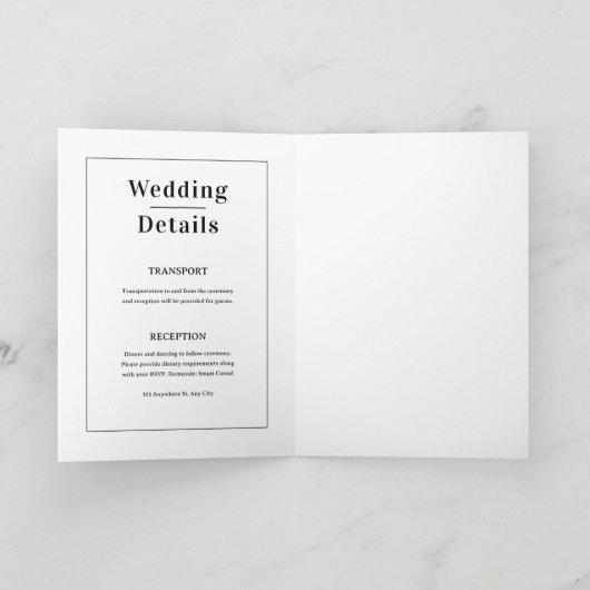 Romantisch Blauw Bloemen Huwelijk, Elegant Huwelij (Binnen)