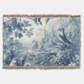 romantisch blauw deken (Voorkant)