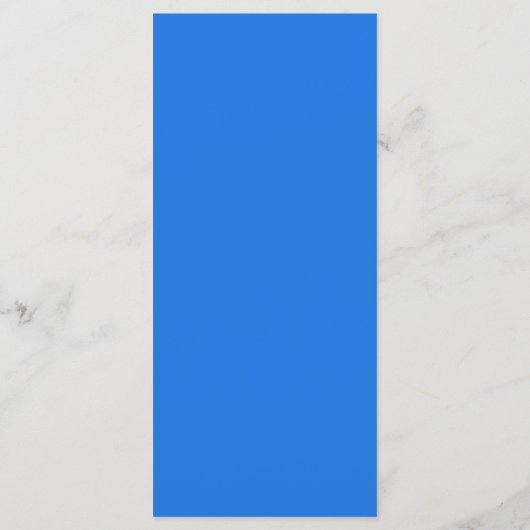 Romantisch Blauwe luchtige waterverf. Eenvoudige m Menu (Achterkant)