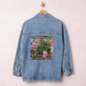 Romantisch bloemboeketontwerp voor damesmode denim jacket (Hangar)