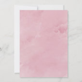 Romantisch Bloemen Boeket Bachelorette Party Kaart (Achterkant)