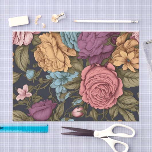 Romantisch  Bloemen Decoupage Papier (Craft)