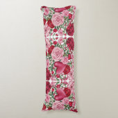 Romantisch Bloemen Lichaamskussen (Voorkant Verticaal)