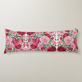 Romantisch Bloemen Lichaamskussen