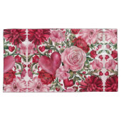 Romantisch Bloemen Lichaamskussen Kussensloop (Voorkant-Rechts)