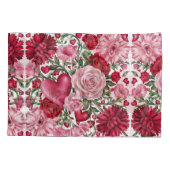 Romantisch Bloemen Lichaamskussen Kussensloop (Achterkant)